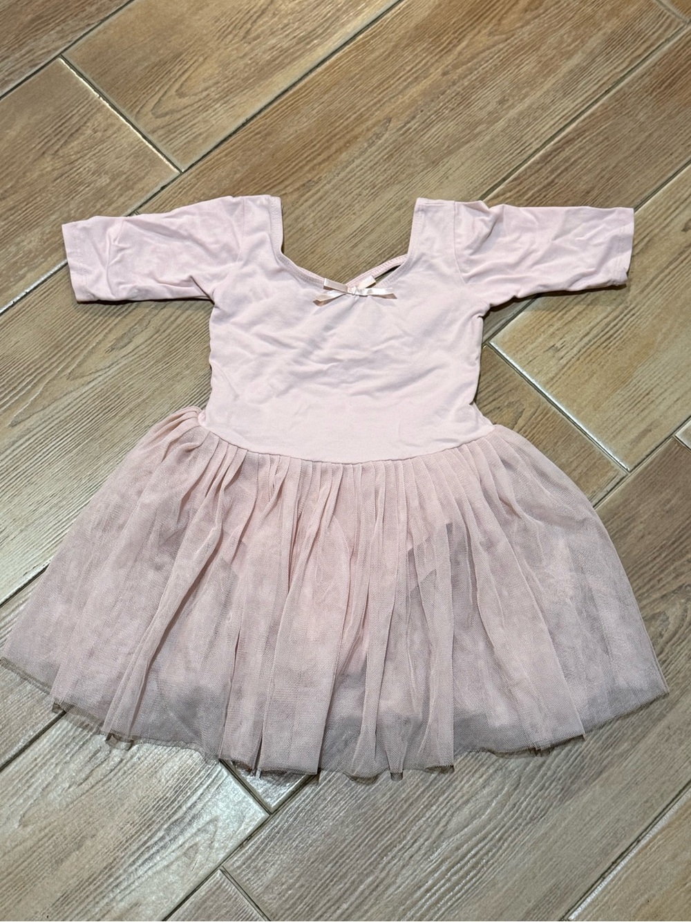 Stelle Light Pink Ballet Leotard with Skirt